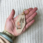 I Like Books More Than People Keychain