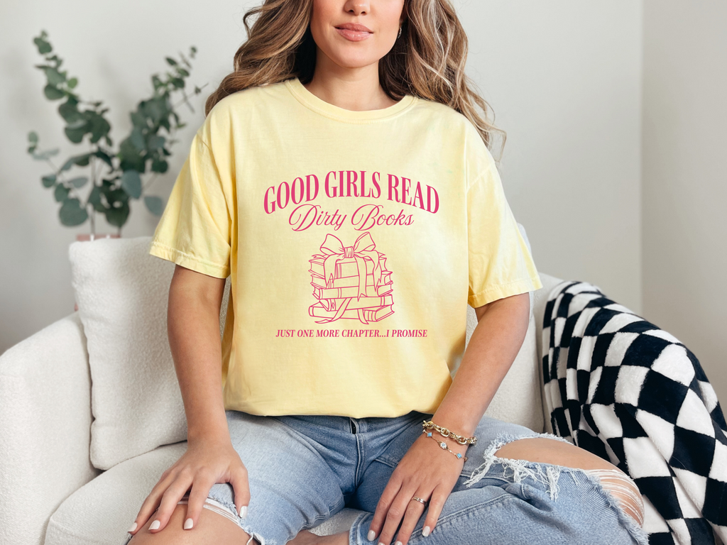 Good Girls Read Dirty Books T-Shirt