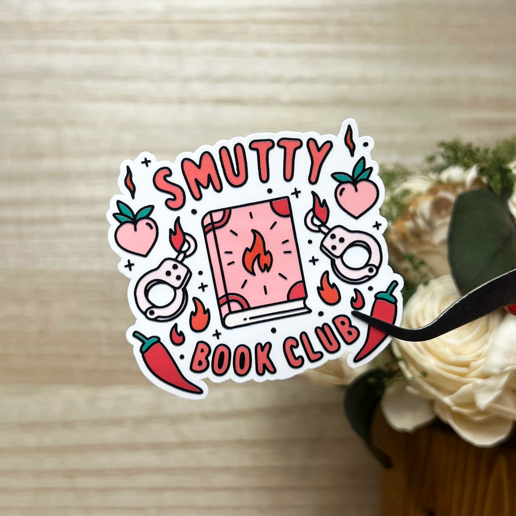 Smutty Book Club Sticker