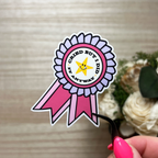 I Cried But I Did It Anyway Sticker