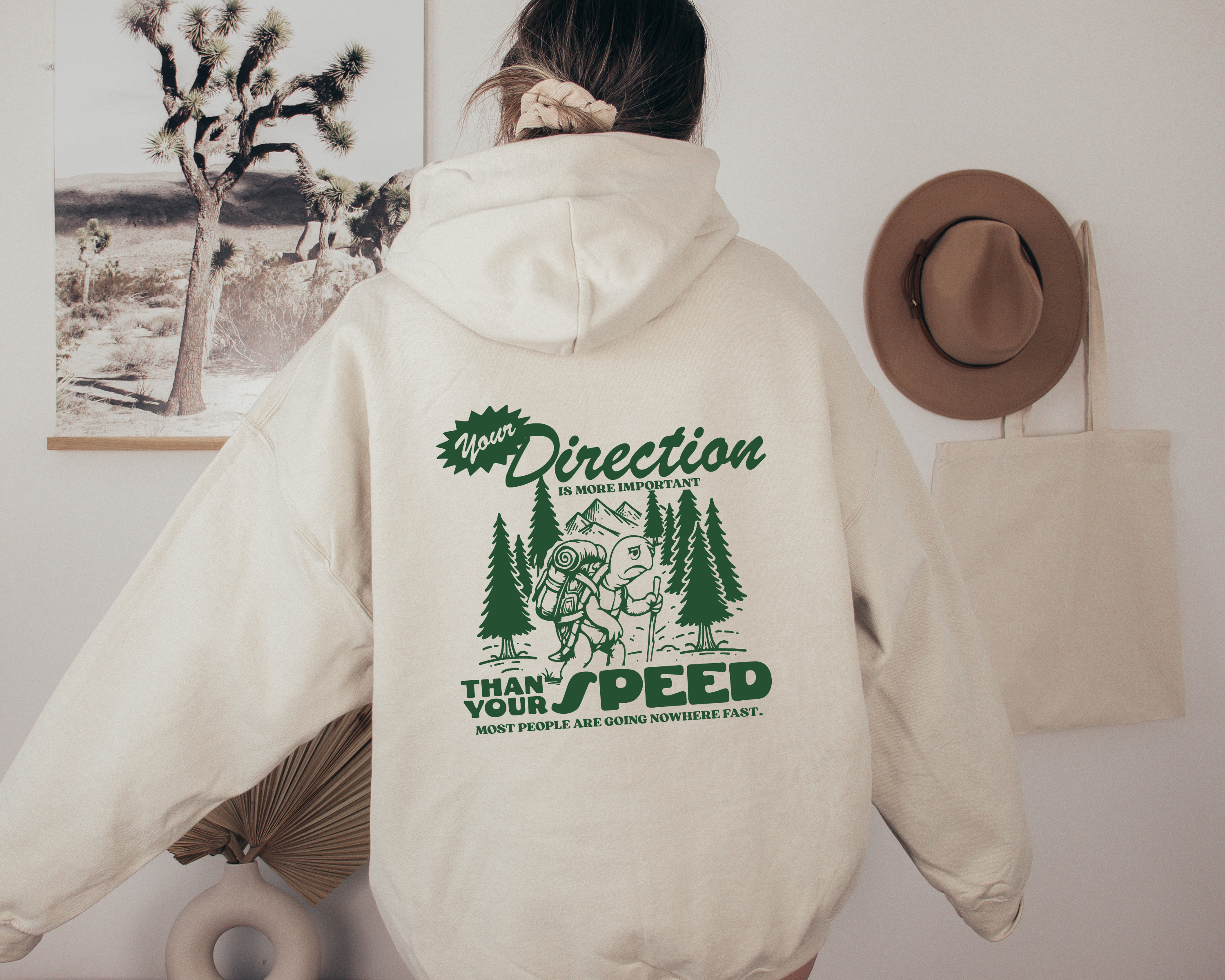 Your Direction is More Important Than your Speed Crewneck/Hoodie