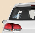 Please Don't Honk At Me, I'm Probably Already Crying. Decal