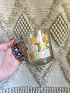 Don't Be A Dick Glass Mug