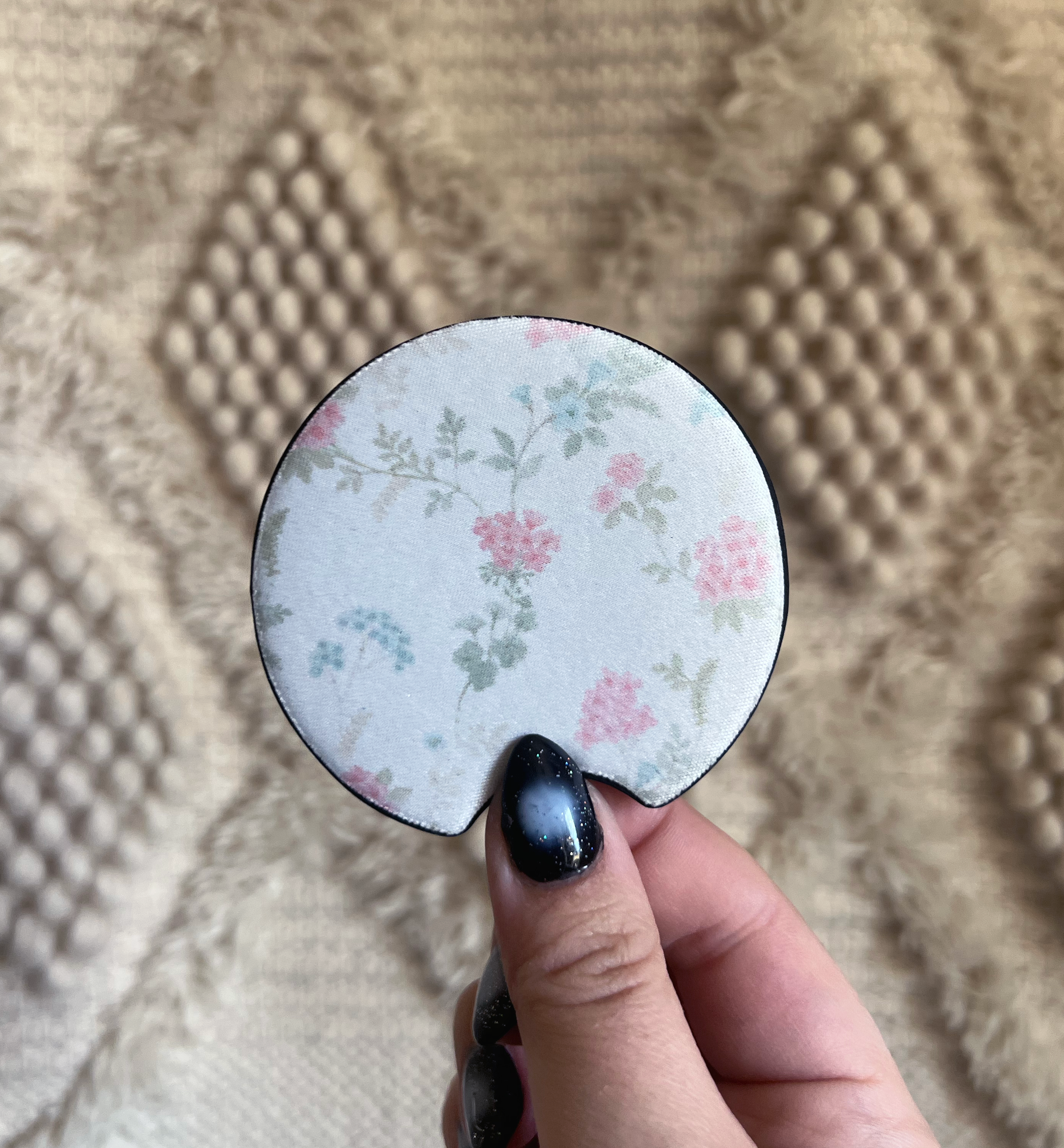 Vintage Floral Car Coaster