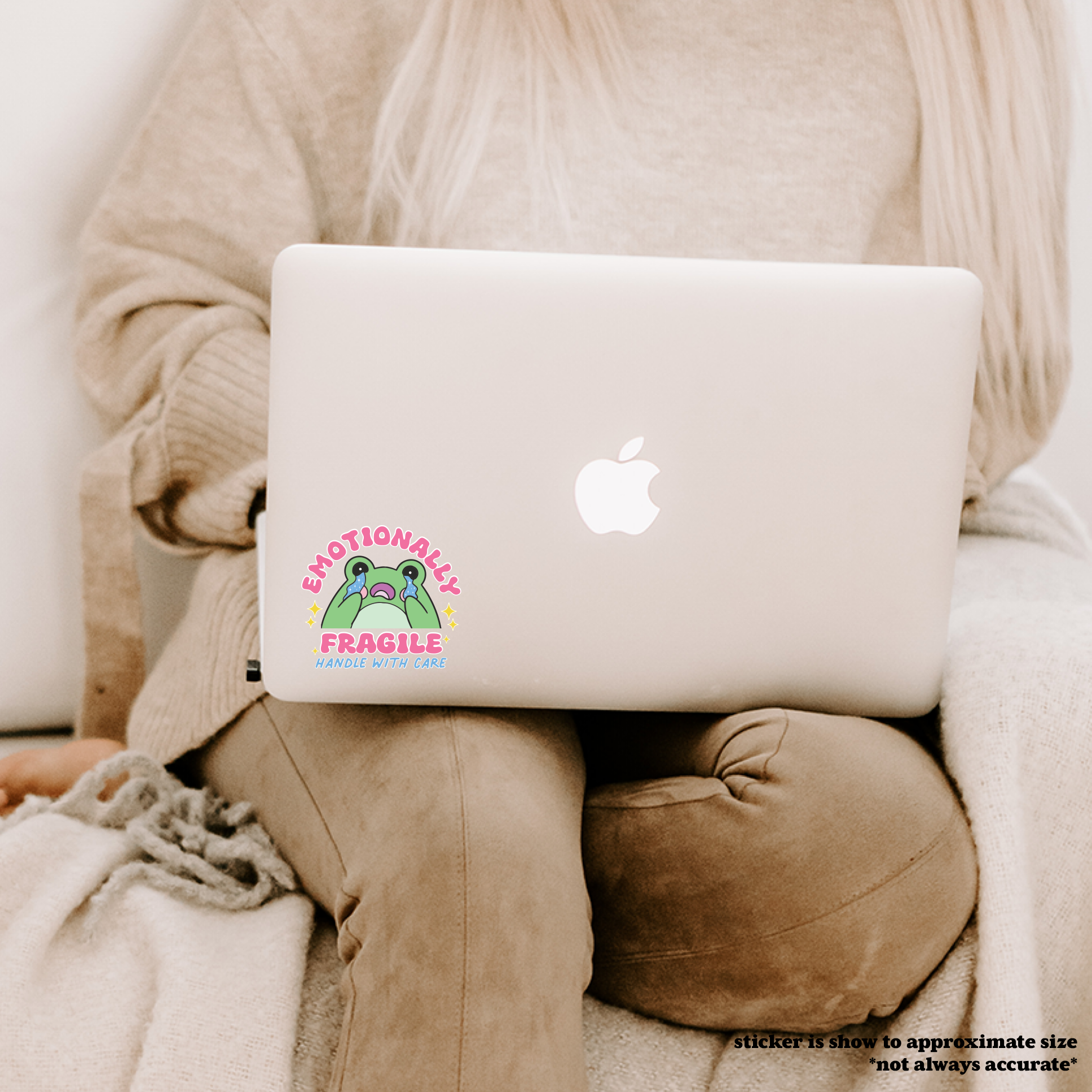 Emotionally Fragile Handle With Care Decal