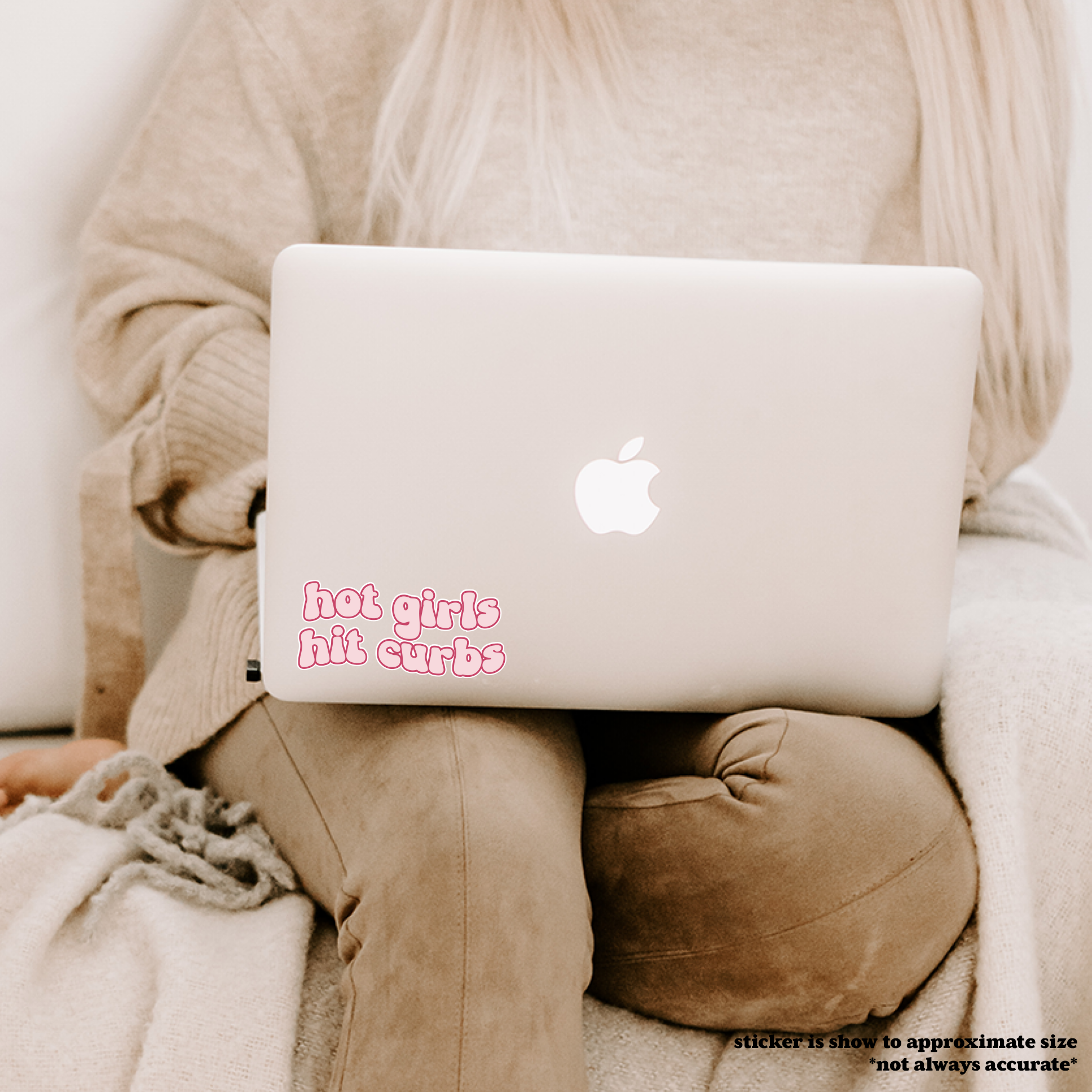 Hot Girls Hit Curbs Decal