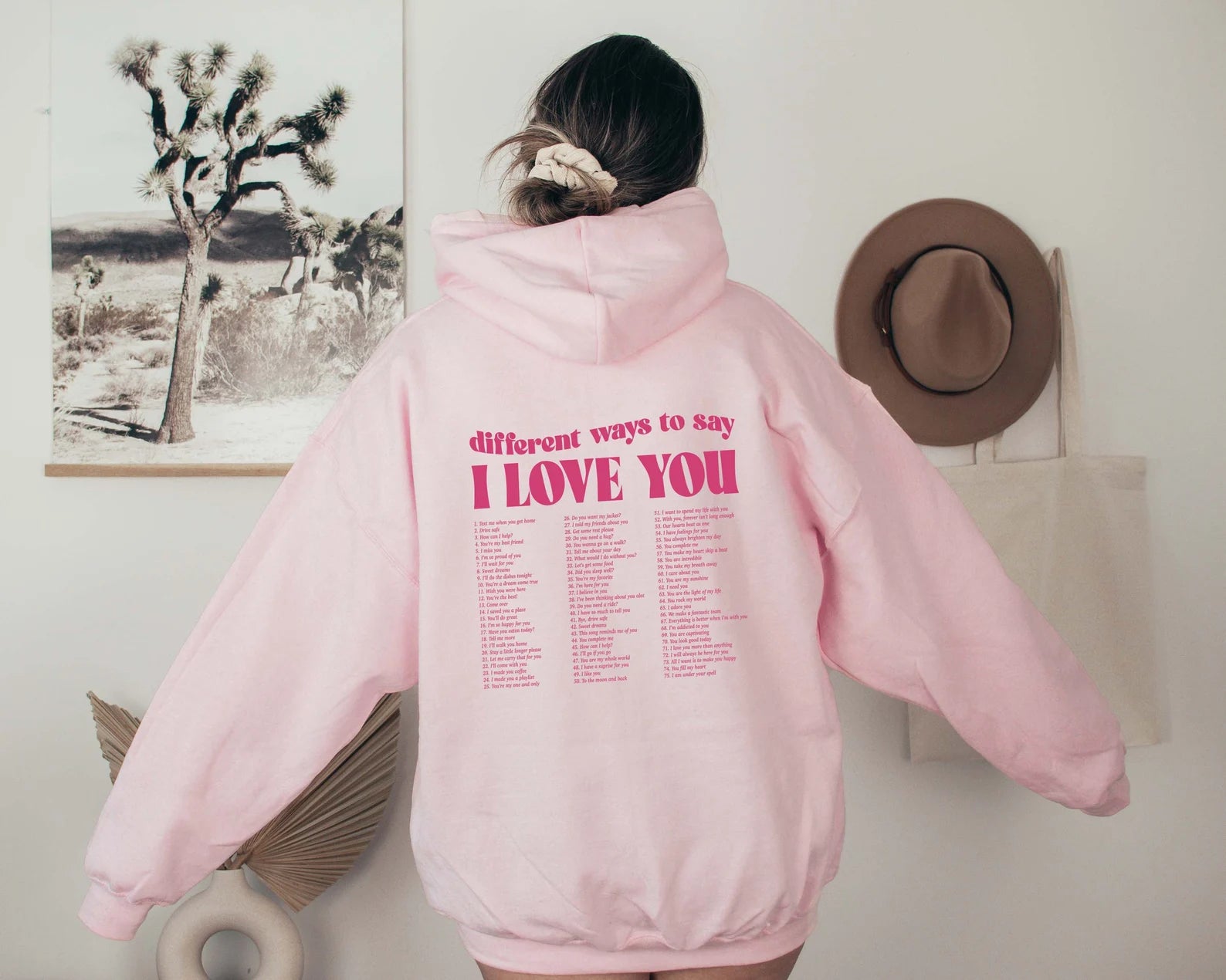 Different Ways to Say I Love You Crewneck/Hoodie