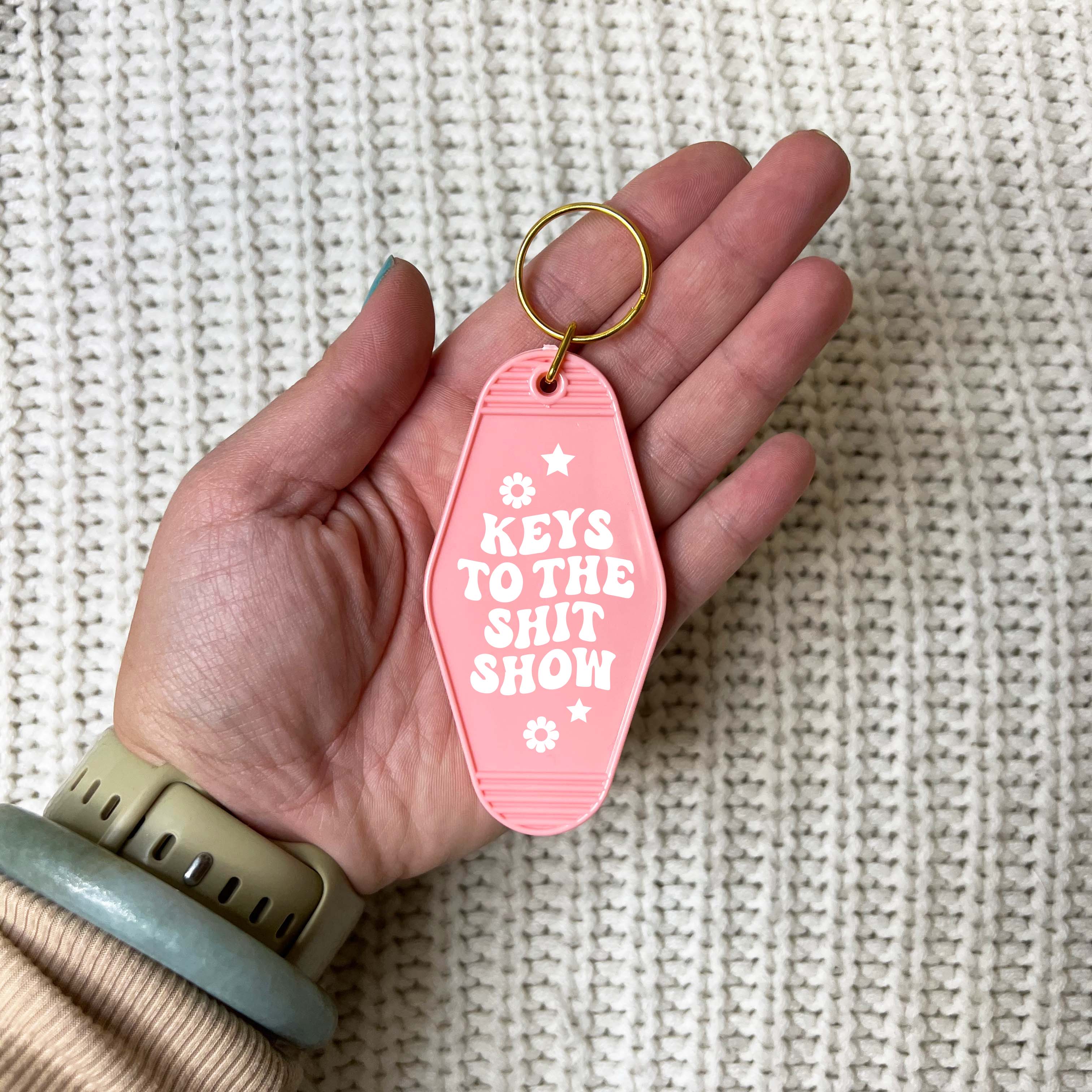 Keys To The Shit Show Keychain