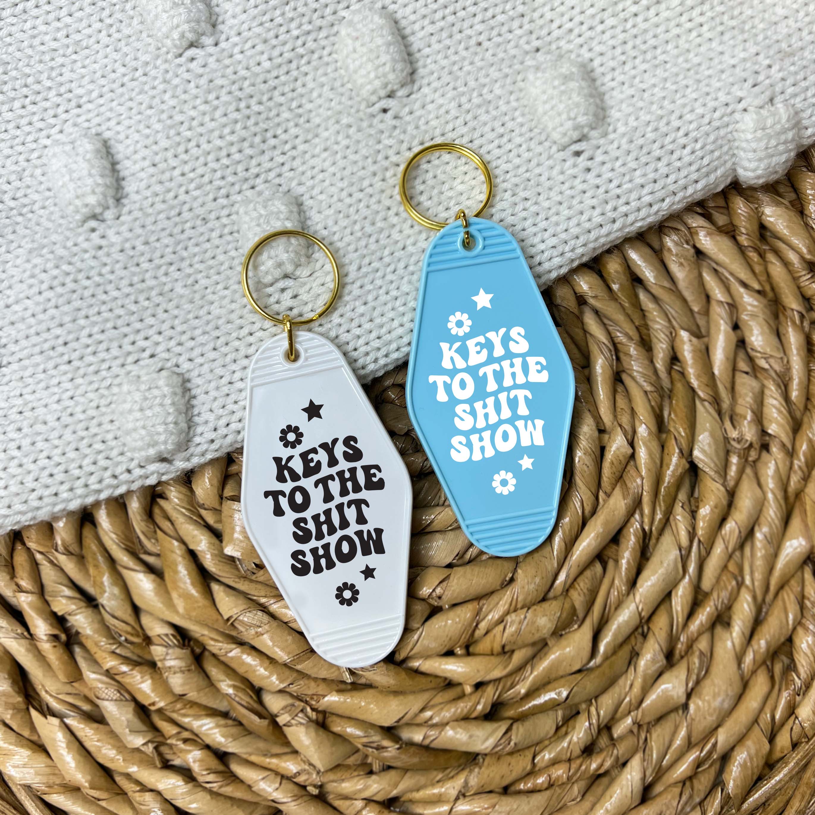 Keys To The Shit Show Keychain