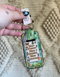 Nature Chapstick Holder Keychain