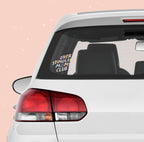 Over Stimulated Moms Club Decal