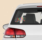 Please Don't Honk At Me, I'm Probably Already Crying. Decal