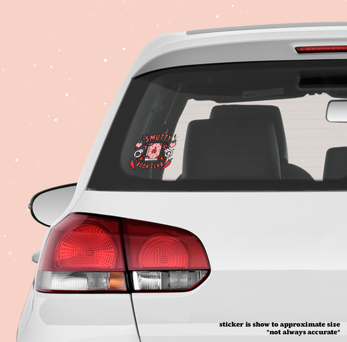 Smutty Book Club Decal